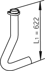 Uitlaatpijp Dinex 47278
