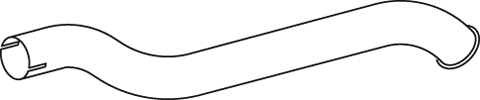 Uitlaatpijp Dinex 47608
