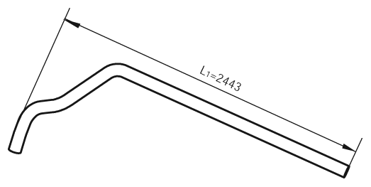 Uitlaatpijp Dinex 47721