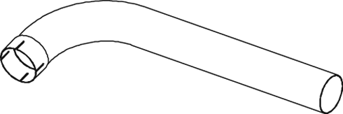 Uitlaatpijp Dinex 48201