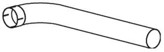 Uitlaatpijp Dinex 48225