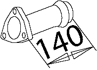 Uitlaatpijp Dinex 50236