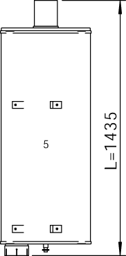 Middendemper Dinex 50499