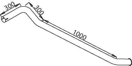 Uitlaatpijp Dinex 50715