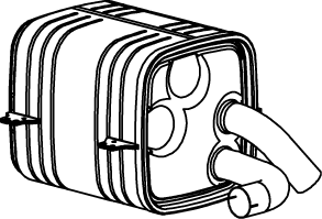 Achterdemper Dinex 51399