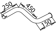 Uitlaatpijp Dinex 51618