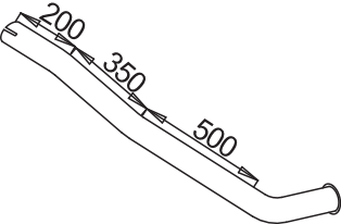 Uitlaatpijp Dinex 51655