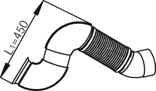Uitlaatpijp Dinex 53126