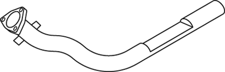 Uitlaatpijp Dinex 54153
