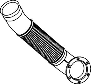 Uitlaatpijp Dinex 54211