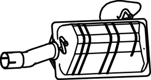 Achterdemper Dinex 56338