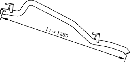 Uitlaatpijp Dinex 56507