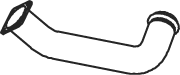 Uitlaatpijp Dinex 64108