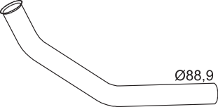 Uitlaatpijp Dinex 64136