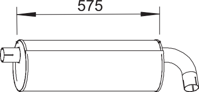 Middendemper Dinex 64384