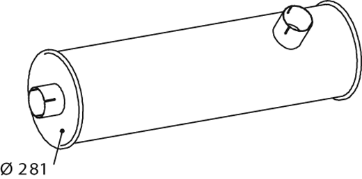 Middendemper Dinex 64446