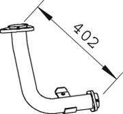 Uitlaatpijp Dinex 66117