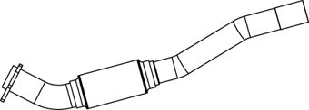Uitlaatpijp Dinex 66150