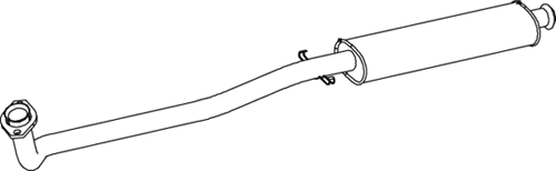 Middendemper Dinex 66328