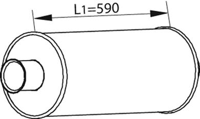 Middendemper Dinex 68331