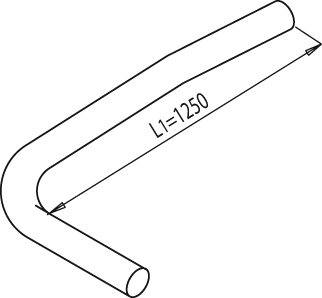 Uitlaatpijp Dinex 68644