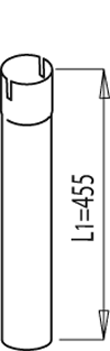 Uitlaatpijp Dinex 68695