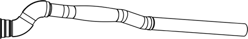 Uitlaatpijp Dinex 68737