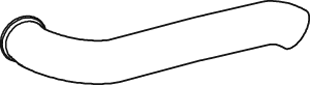 Uitlaatpijp Dinex 80777