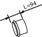 Uitlaatpijp Dinex 80780