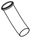 Uitlaatpijp Dinex 81131