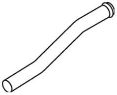 Uitlaatpijp Dinex 81299
