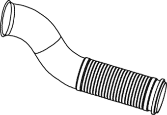 Uitlaatpijp Dinex 82238