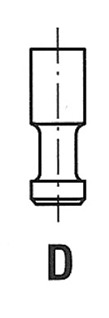 Uitlaatklep Freccia R4288/RCR