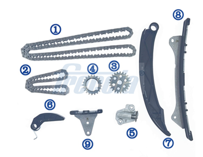 Distributiekettingset Freccia TK08-1248