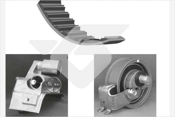 Distributieriem kit Hutchinson KH 166