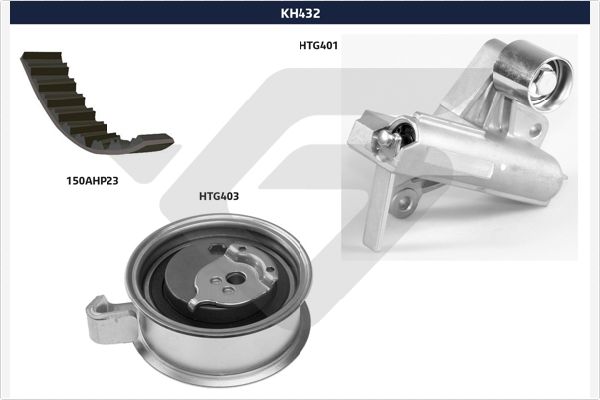Distributieriem kit Hutchinson KH 432