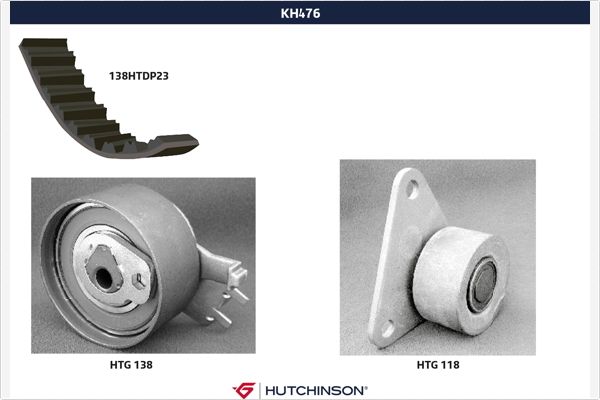 Distributieriem kit Hutchinson KH 476