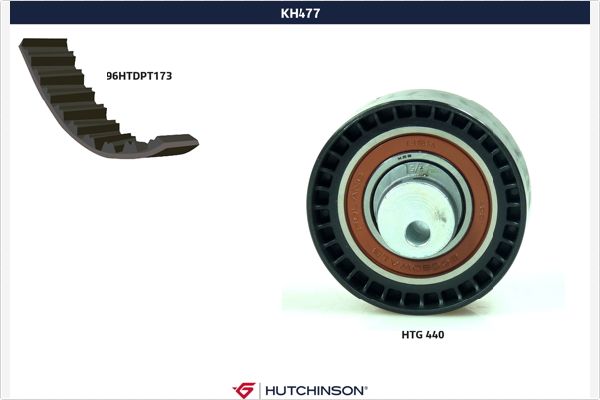 Distributieriem kit Hutchinson KH 477