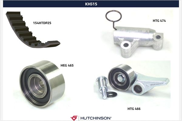 Distributieriem kit Hutchinson KH 515