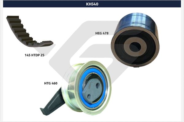 Distributieriem kit Hutchinson KH 540
