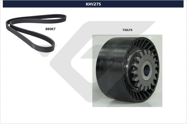 Poly V-riemen kit Hutchinson KHV 275