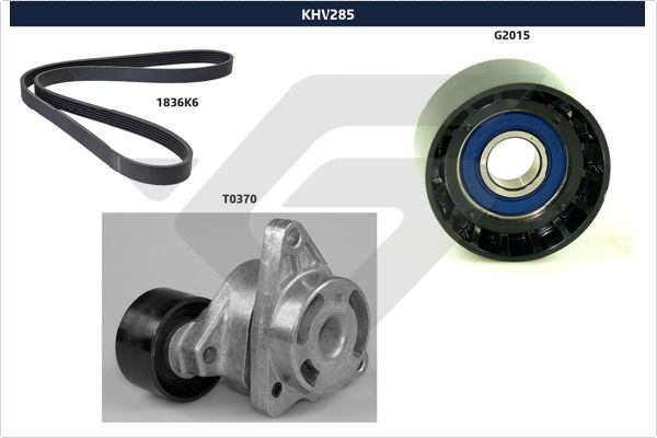 Poly V-riemen kit Hutchinson KHV 285