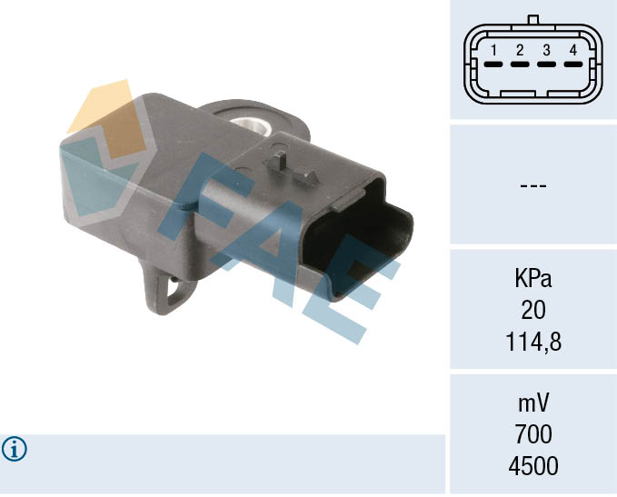 MAP sensor FAE 15267