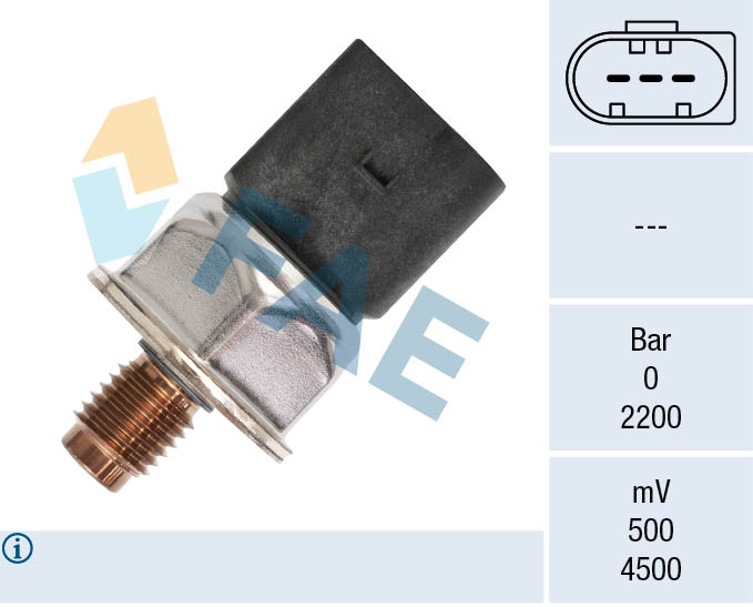 Brandstofdruk sensor FAE 15605