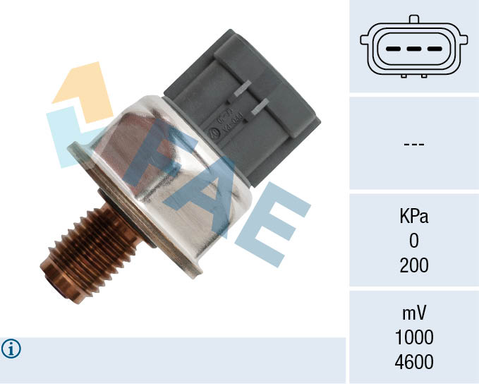 Brandstofdruk sensor FAE 15606