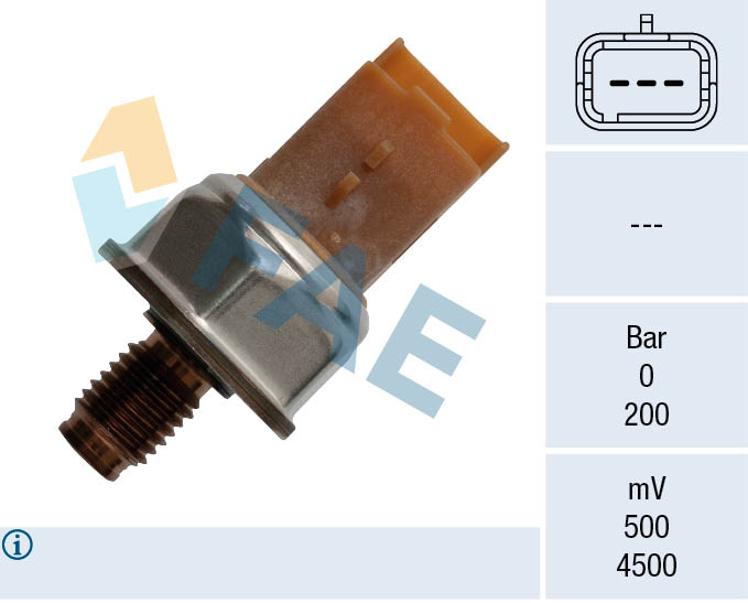 Brandstofdruk sensor FAE 15607