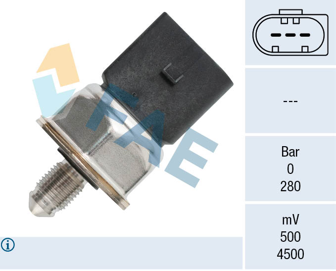 Brandstofdruk sensor FAE 15609