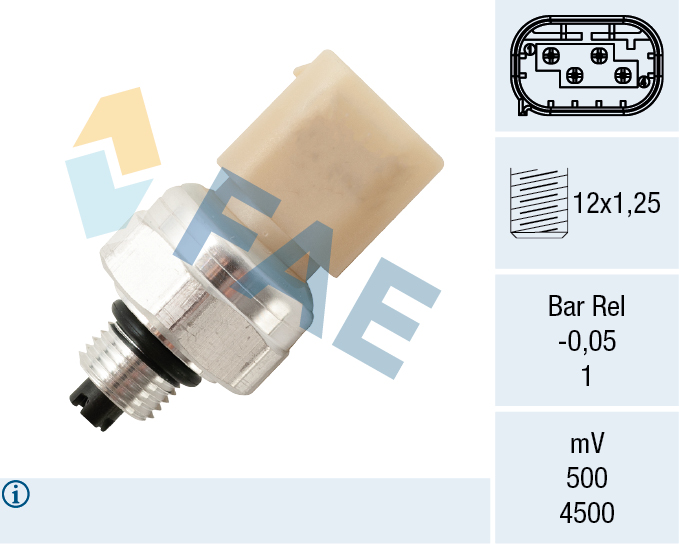 Drukschakelaar, airconditioning FAE 15821