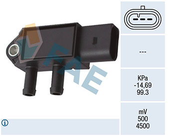 Uitlaatgasdruk sensor FAE 16143