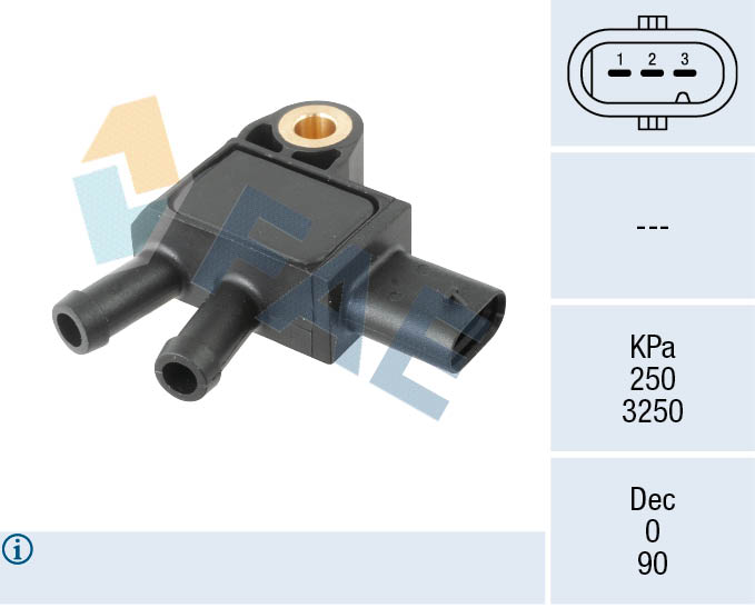 Uitlaatgasdruk sensor FAE 16163